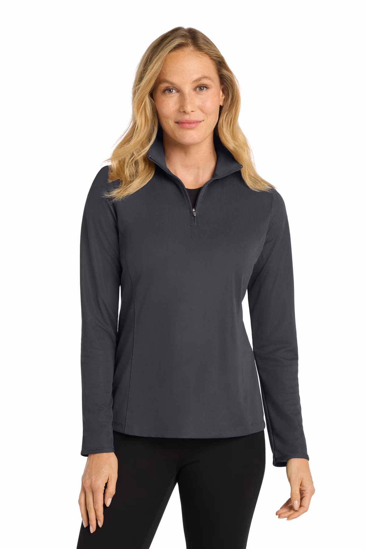 Port Authority Embroidered Women's Pinpoint Mesh 1/2-Zip