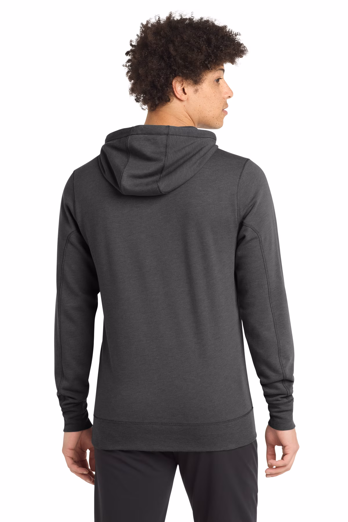 New Era Embroidered Men's Tri-Blend Fleece Pullover Hoodie