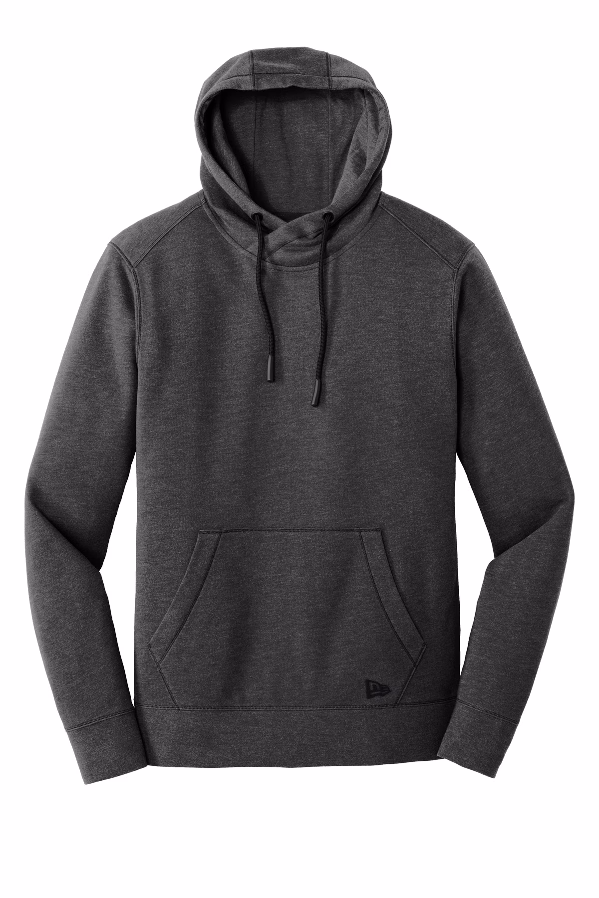 New Era Embroidered Men's Tri-Blend Fleece Pullover Hoodie