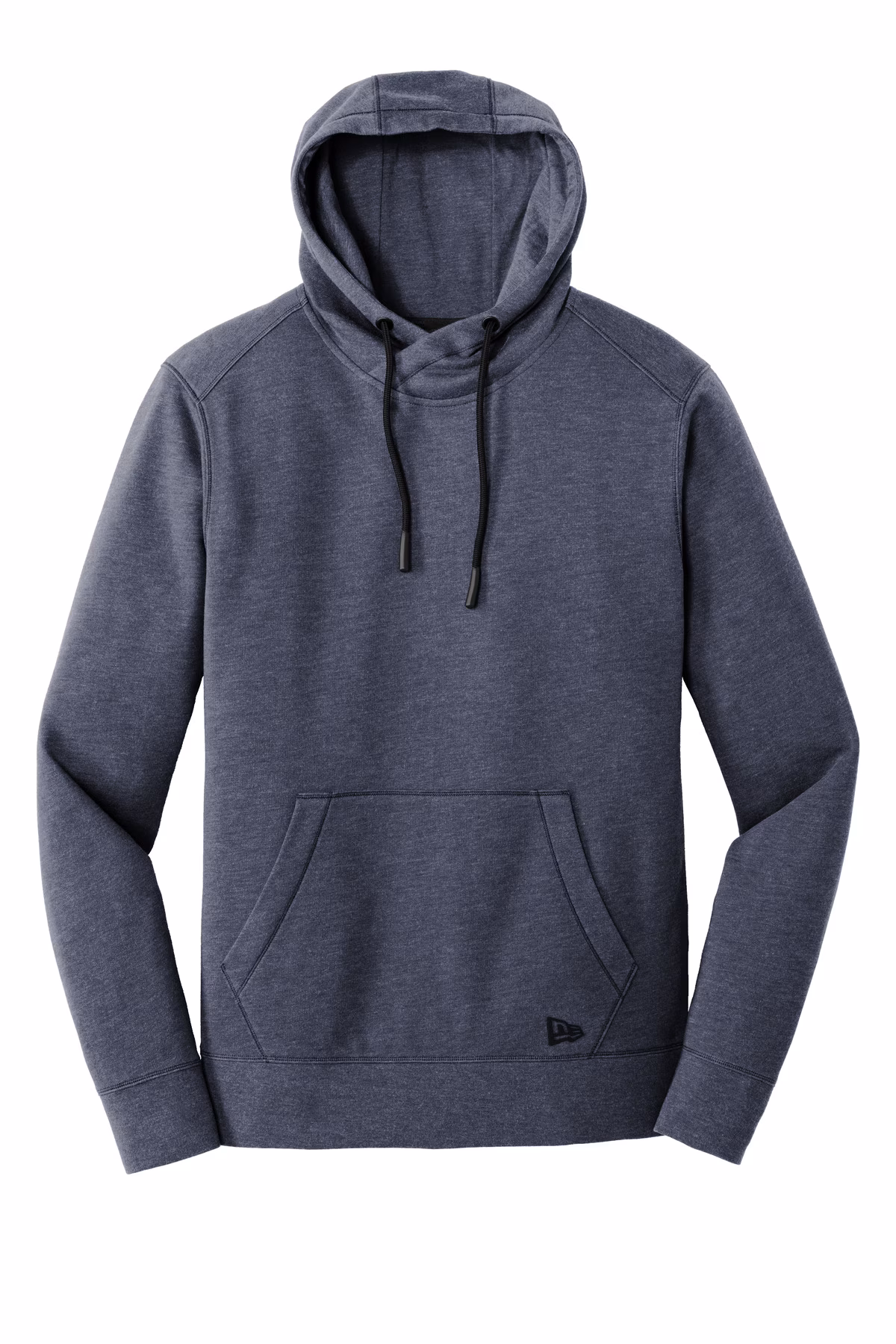 New Era Embroidered Men's Tri-Blend Fleece Pullover Hoodie
