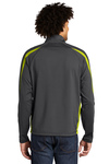 Sport-Tek Embroidered Men's Sport Wick Stretch 1/2 Zip Colorblock Pullover Thumb