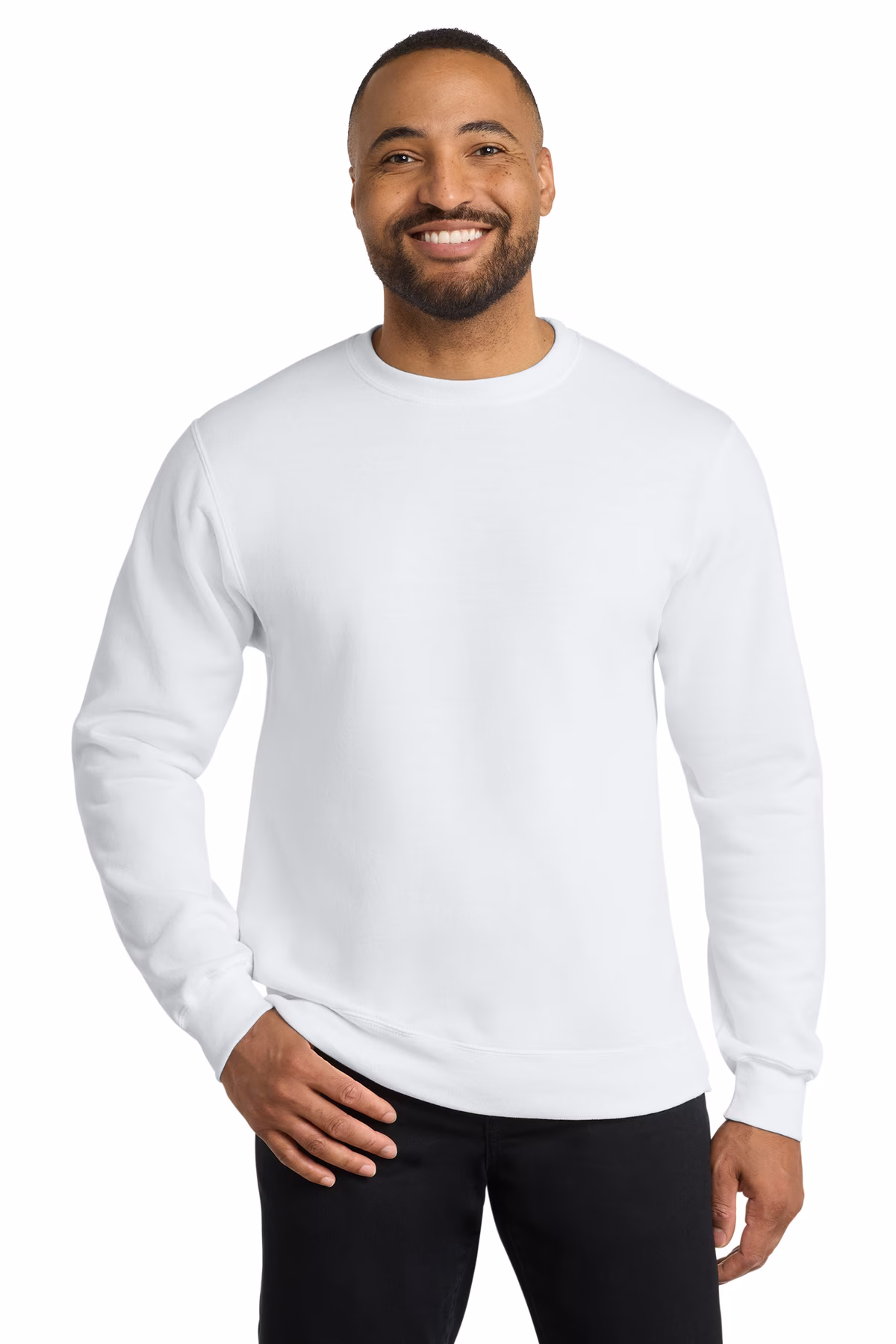 Port & Company Embroidered Core Fleece Crewneck Sweatshirt Image - Port & Company Embroidered Core Fleece Crewneck Sweatshirt