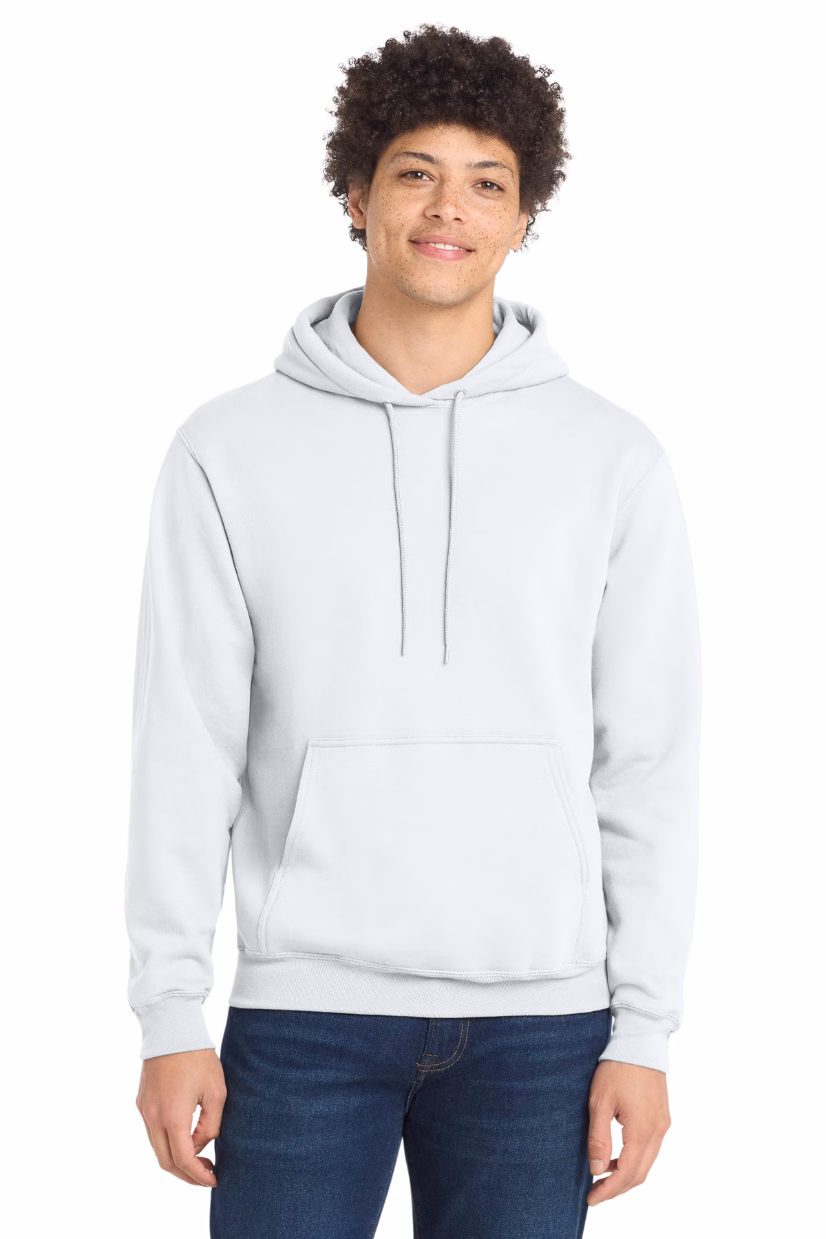 Port & Company Embroidered Men's Core Fleece Pullover Hooded Sweatshirt Image - Port & Company Embroidered Men's Core Fleece Pullover Hooded Sweatshirt