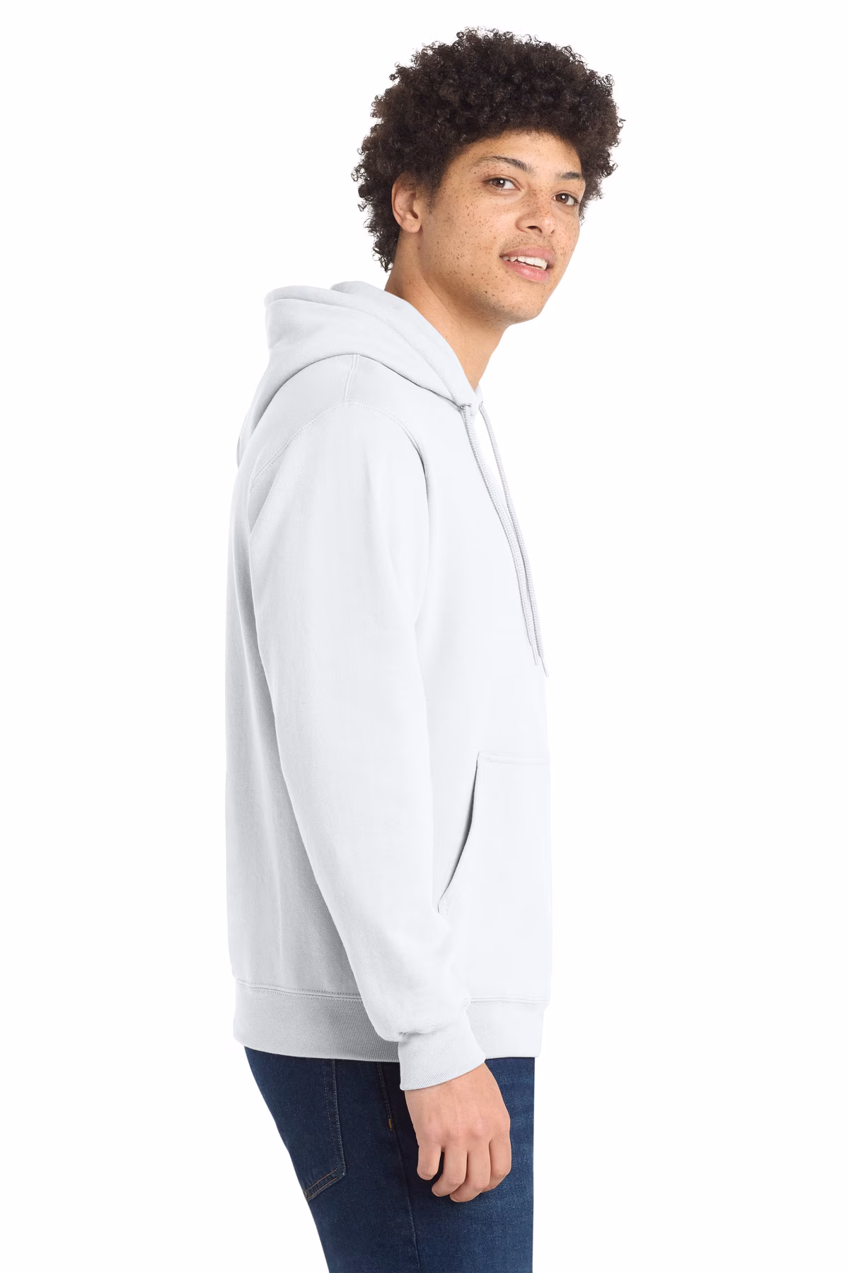 Port & Company Embroidered Men's Core Fleece Pullover Hooded Sweatshirt