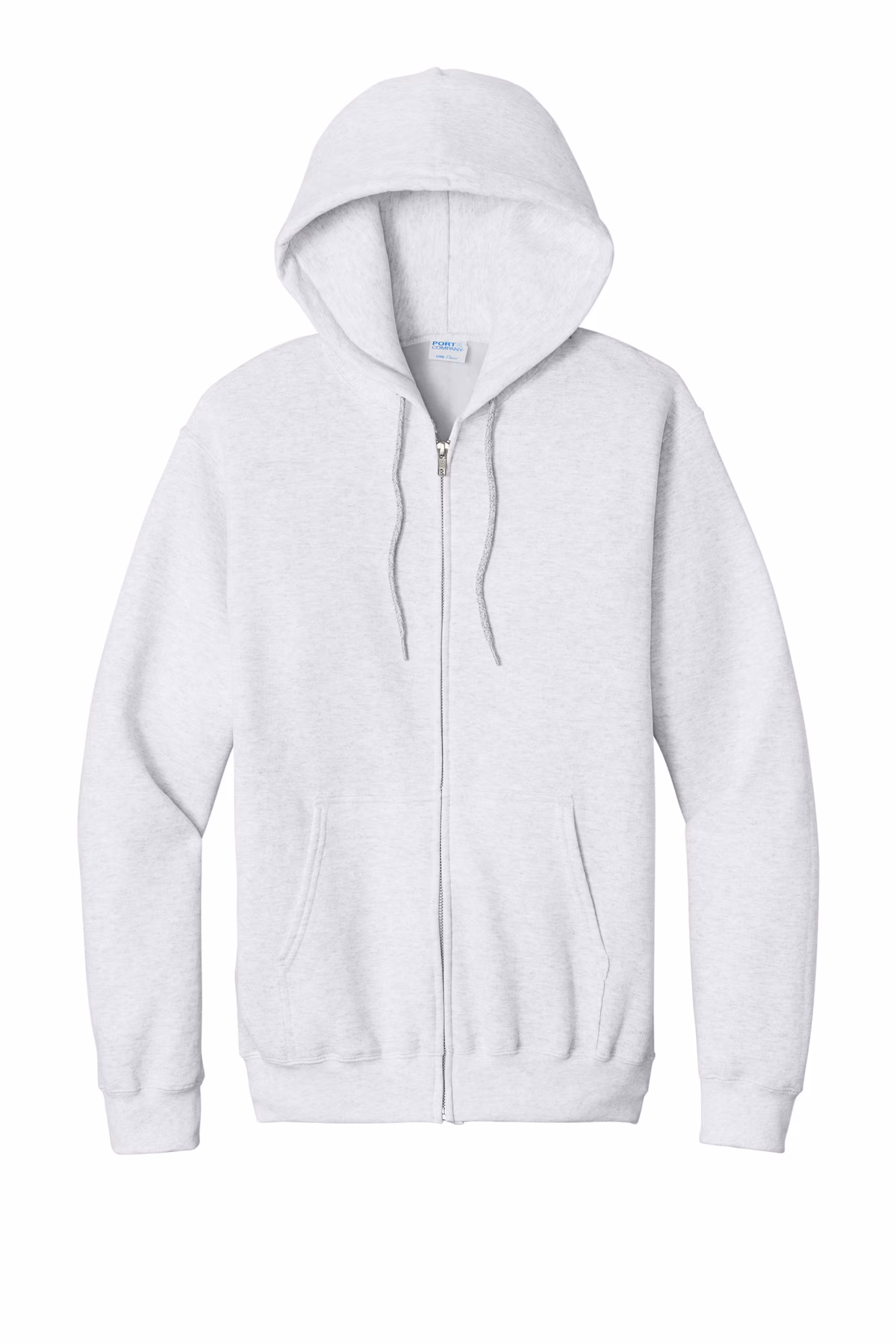 Port & Company Printed Men's Core Fleece Full-Zip Hooded Sweatshirt