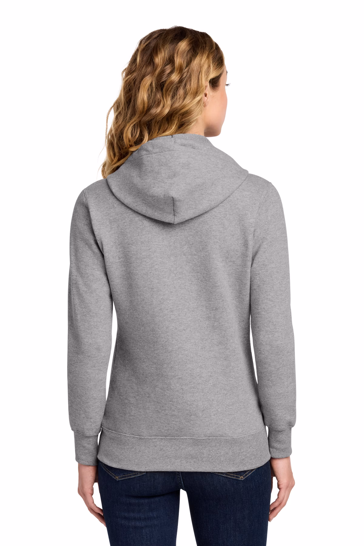 Port & Company Printed Women's Core Fleece Pullover Hooded Sweatshirt