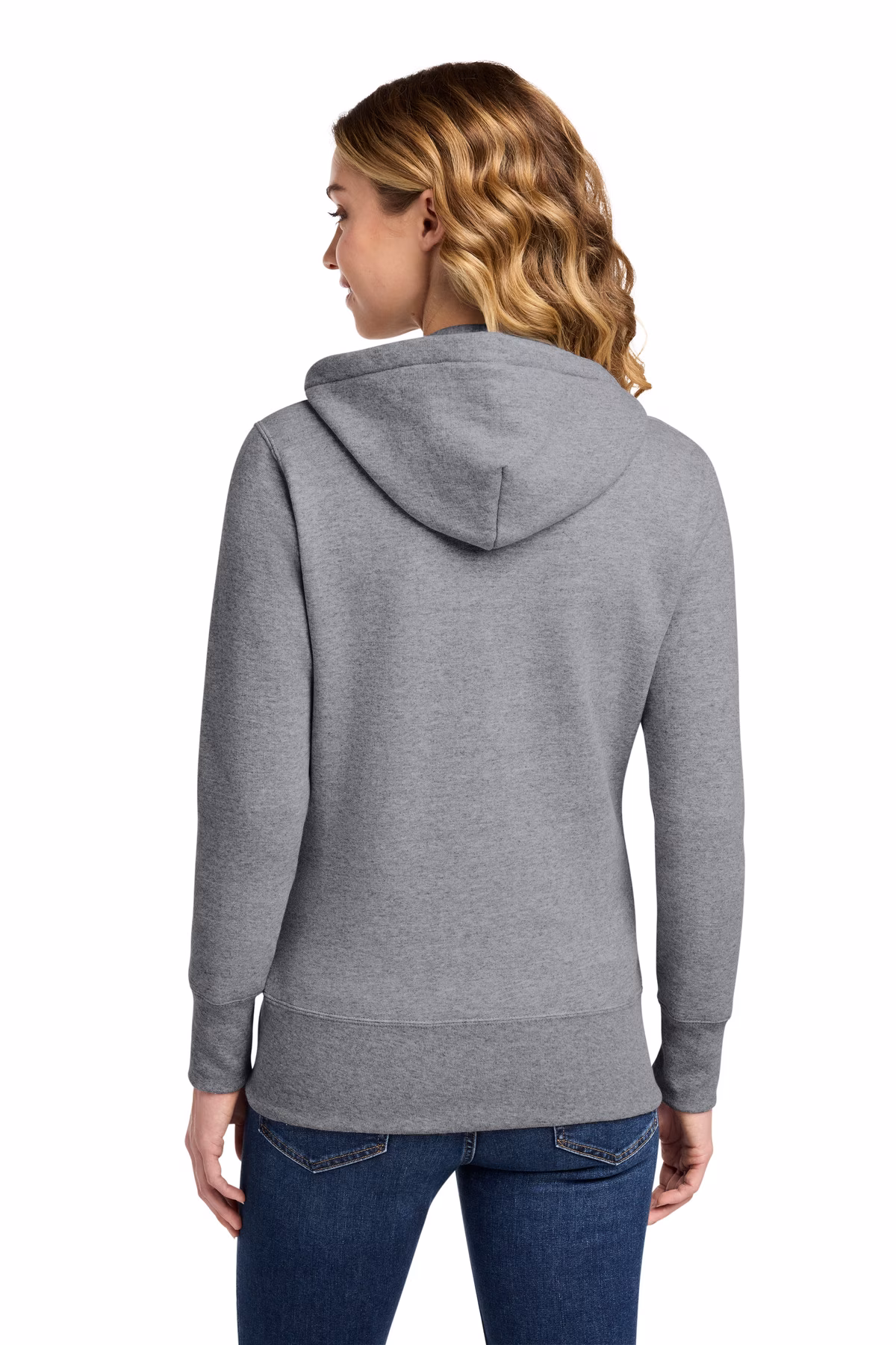 Port & Company Printed Women's Core Fleece Full-Zip Hooded Sweatshirt