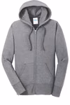 Port & Company Printed Women's Core Fleece Full-Zip Hooded Sweatshirt Thumb