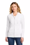 Port & Company Embroidered Women's Core Fleece Full-Zip Hooded Sweatshirt Thumb