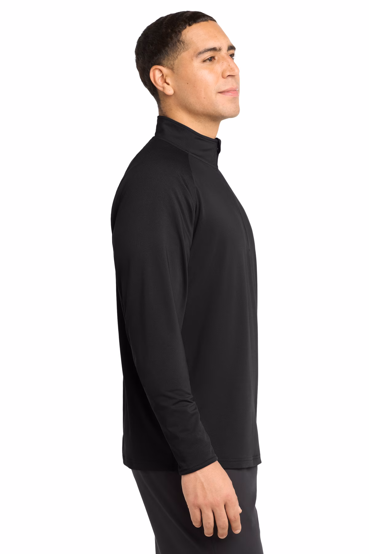 Sport-Tek Printed Men's Sport-Wick Stretch 1/4-Zip Pullover