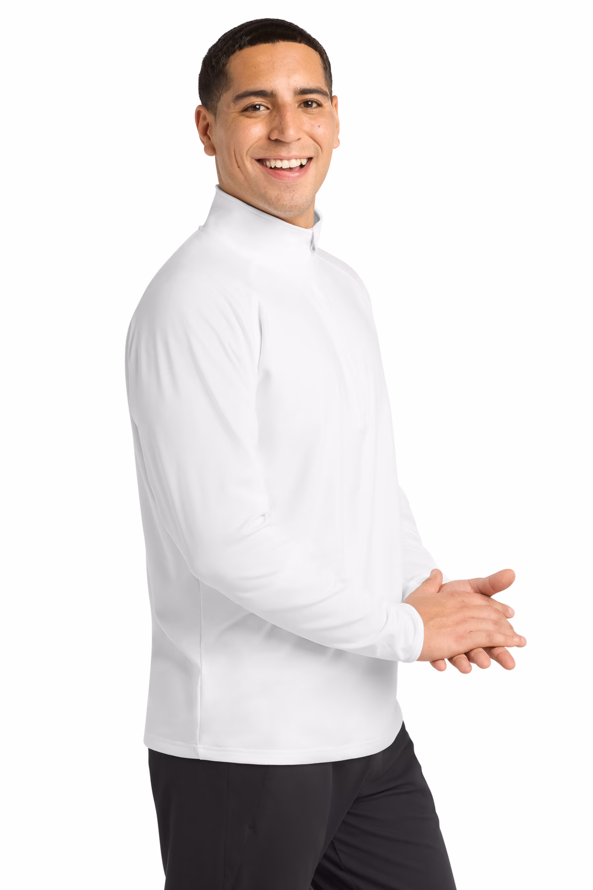 Sport-Tek Embroidered Men's Sport-Wick Stretch 1/4-Zip Pullover