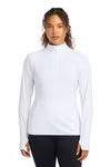 Sport-Tek Embroidered Women's Sport-Wick Stretch 1/4-Zip Pullover Thumb