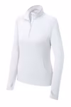 Sport-Tek Embroidered Women's Sport-Wick Stretch 1/4-Zip Pullover Thumb