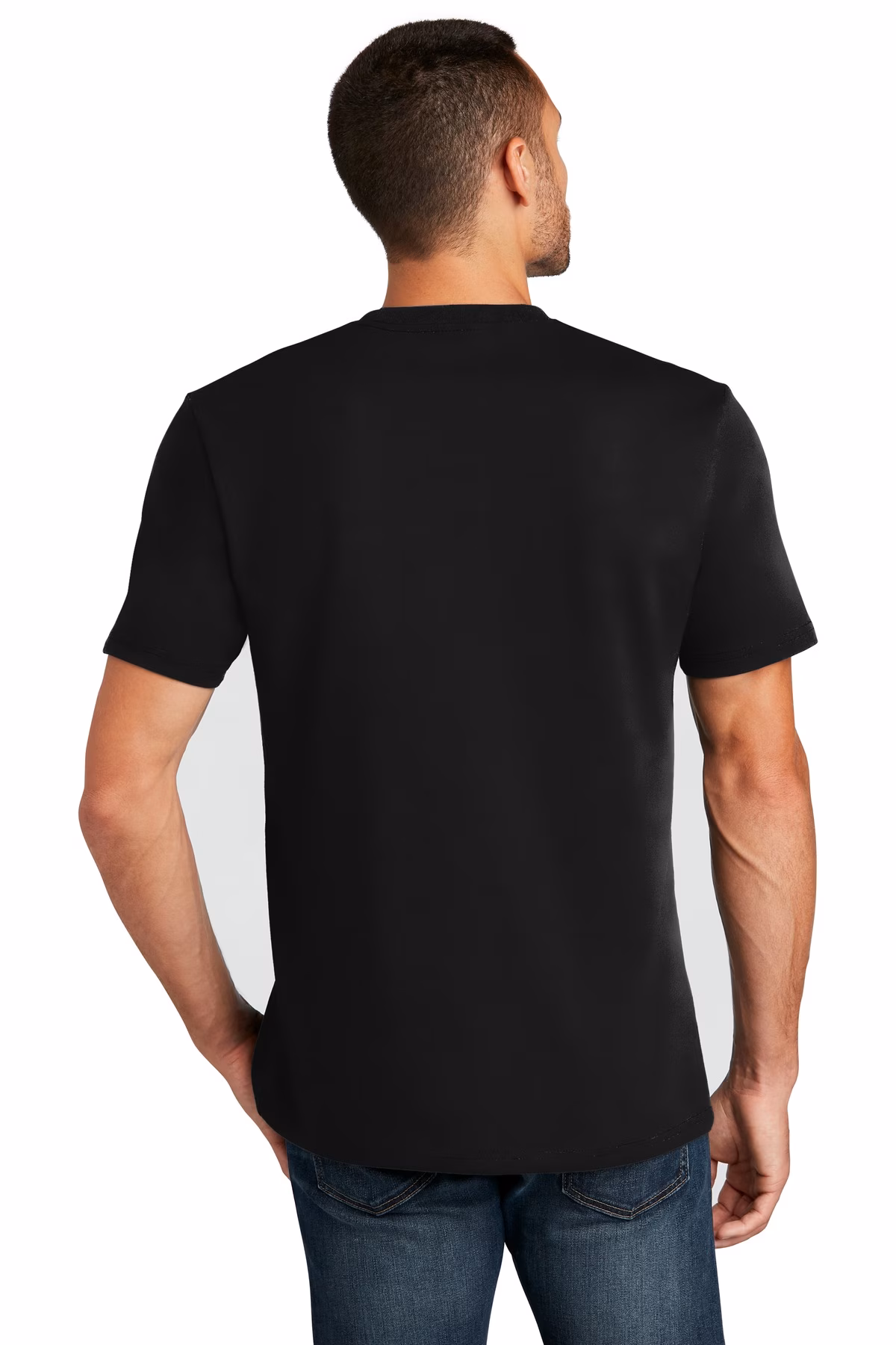 District Embroidered Men's Re-Tee