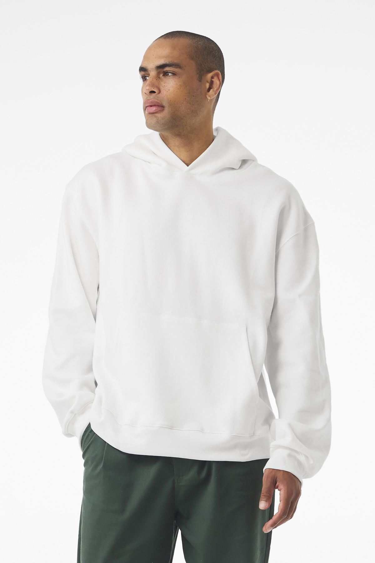 BELLA+CANVAS Embroidered Unisex Heavyweight Pullover Hoodie Image - BELLA+CANVAS Embroidered Unisex Heavyweight Pullover Hoodie
