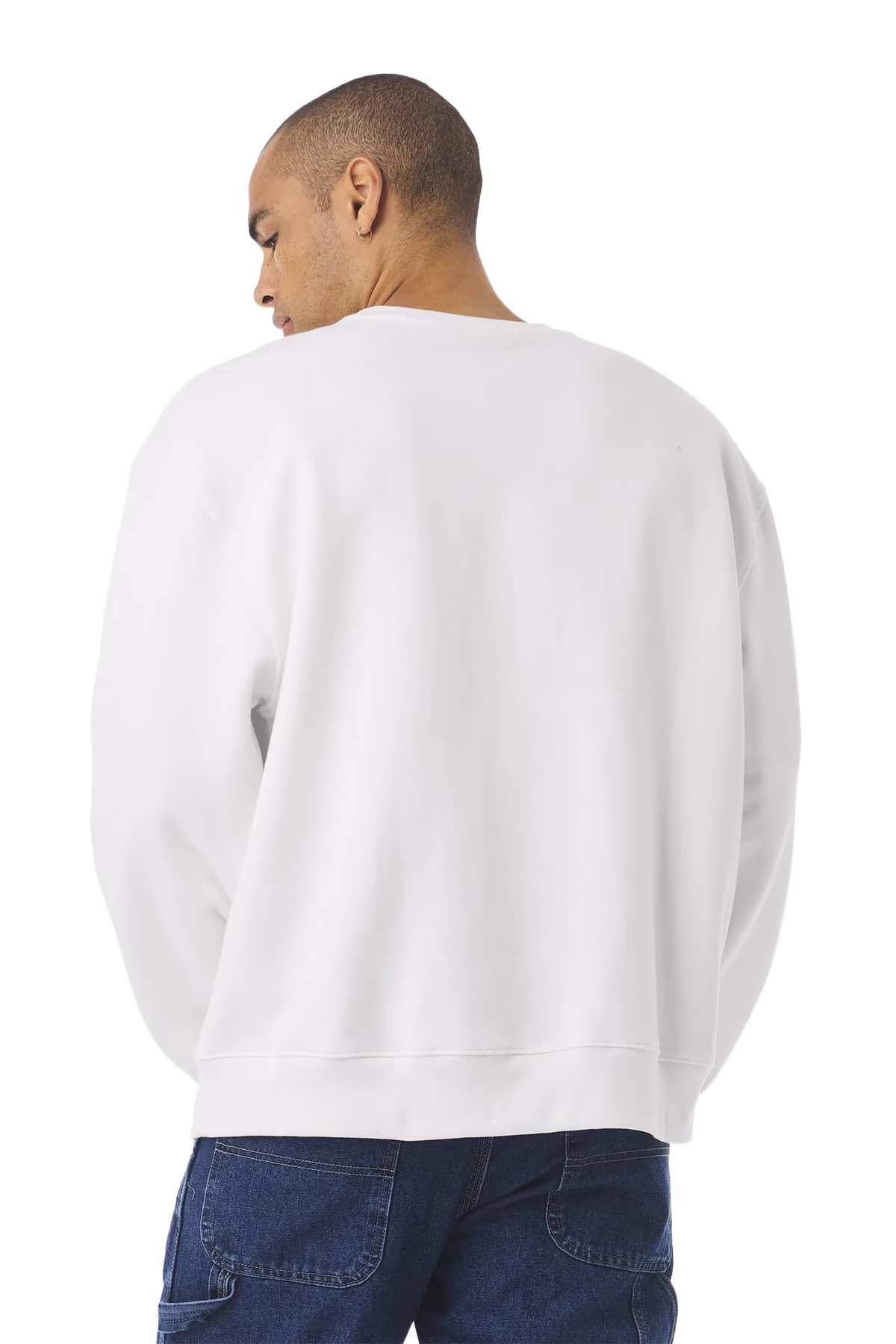 BELLA+CANVAS Embroidered Unisex Heavyweight Crewneck Sweatshirt