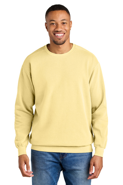 Comfort Colors Embroidered Ring Spun Crewneck Sweatshirt