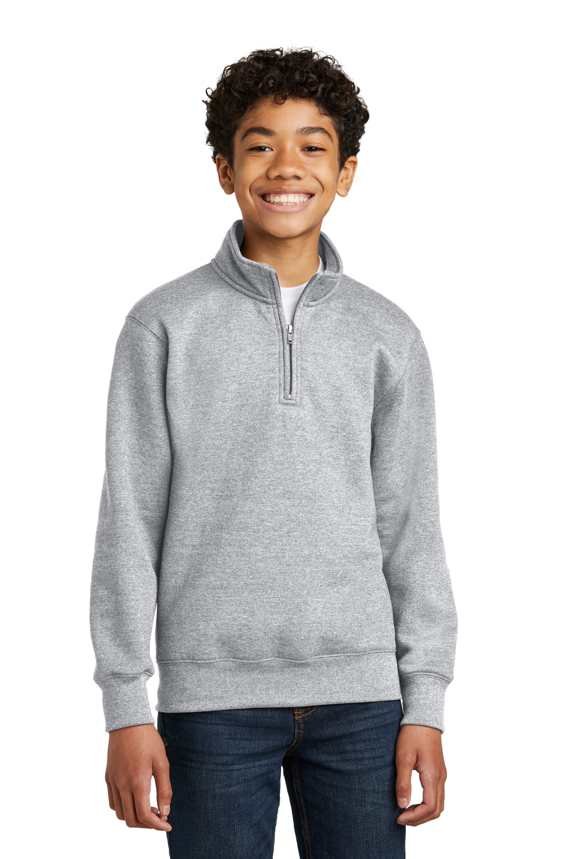 Port & Company Embroidered Youth Core Fleece 1/4-Zip