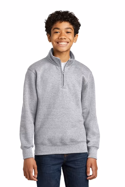 Port & Company Embroidered Youth Core Fleece 1/4-Zip