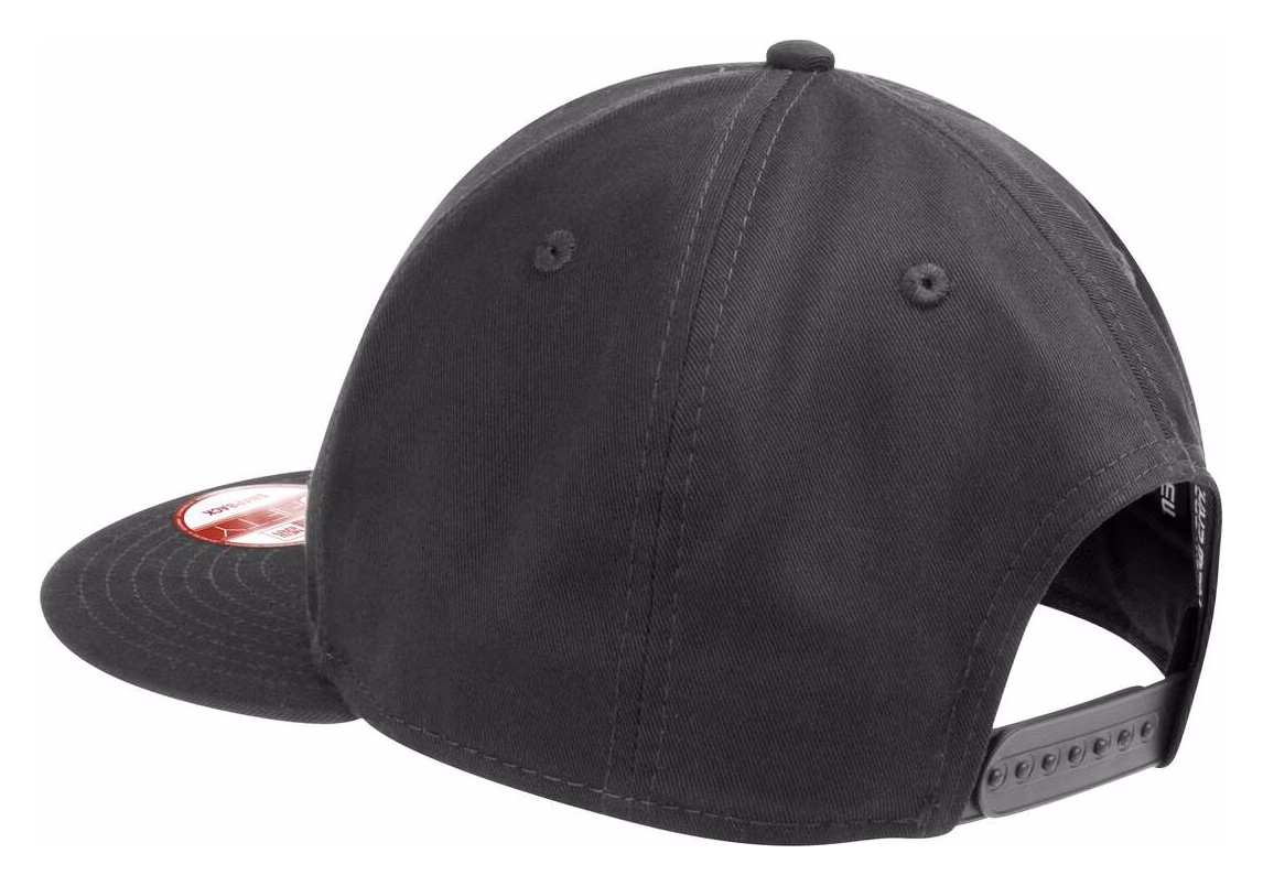 New Era Embroidered Flat Bill Snapback Hat