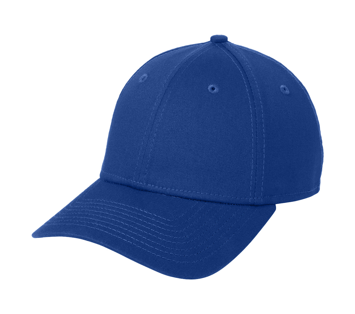 New Era  Embroidered Structured Fitted Cotton Hat Image - New Era Structured Stretch Cotton Cap
