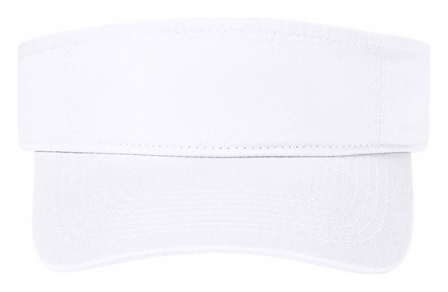 Port & Company  Embroidered Washed Twill Visor Thumb