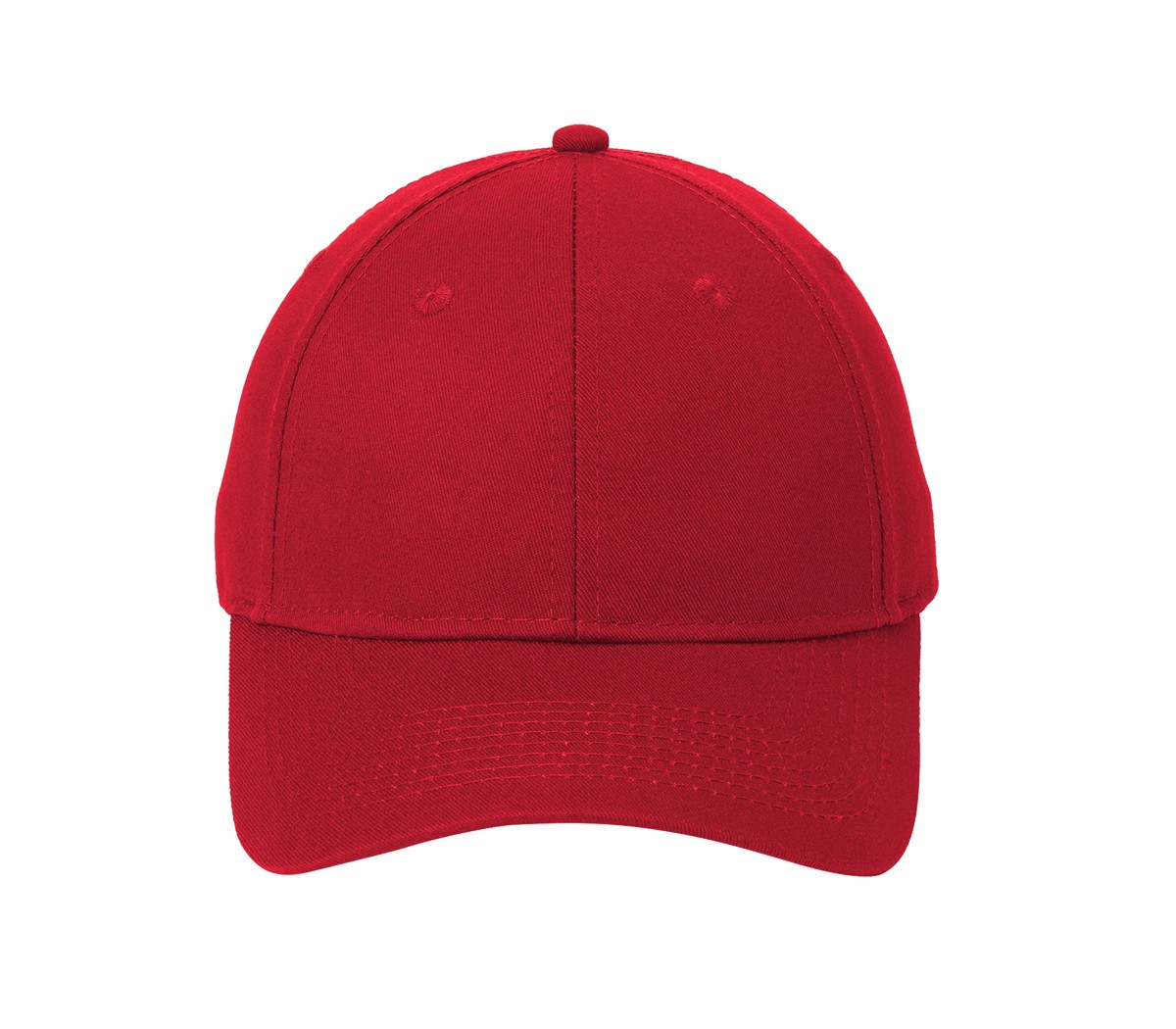 Port & Company Embroidered Six-Panel Structured Twill Hat Image - Port & Company Six-Panel Twill Cap