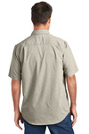 Carhartt Force Embroidered Men's Solid Short Sleeve Shirt Thumb